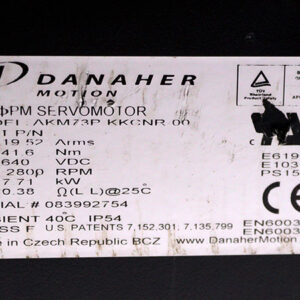 danahr-AKM73P-KKCNR-00-3-phase-servo-motor-(used)-2