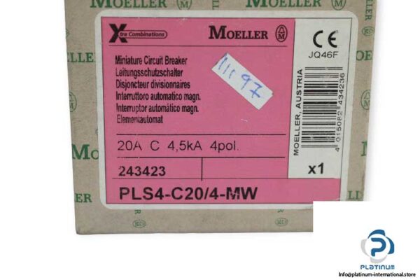 moeller-PLS4-C20_4-MW-miniature-circuit-breaker-(new)-4