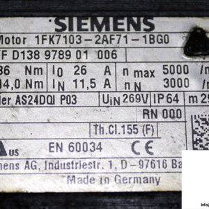 siemens-1FK7103-2AF71-1BG0-servo-motor-used-2