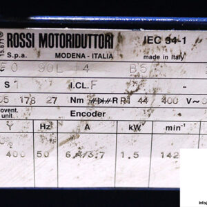 rossi-F0-90L-4-B5-brake-motor-used-2