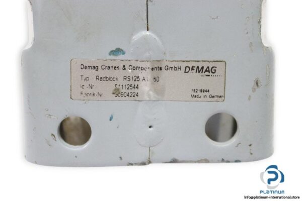 demag-cranes-RADBBCK-RS125-A1-60-wheel-block-system-used
