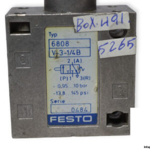 Festo-6808-stem-actuated-valve-(used)-1