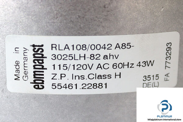 ebmpapst-RLA108_0042-A85-3025LH-82-ahv-blower-fan-new-2