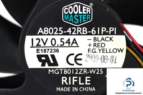 cooler-master-A8025-42RB-6IP-PI-axial-fan-used-1
