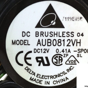delta-electronics-AUB0812VH-axial-fan-used-1