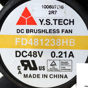 y.s.tech-FD481238HB-axial-fan-used-1