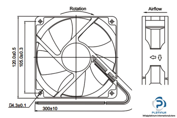 y.s.tech-FD481238HB-axial-fan-used-2