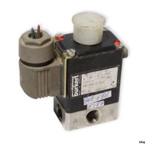 burkert-330-F-4-0-F-VA-G-F-086-single-solenoid-valve-used