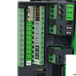 schneider-BLOC-OPAL-ATV340-V1.7IE15B-control-block-ports-(used)-2