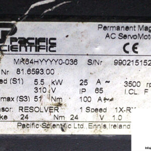pacific-scientific-MK64HYYYY0-036-permanent-magnet-ac-servo-motor-used-2