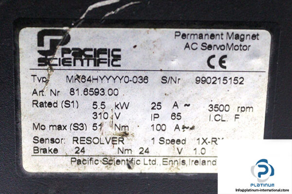 pacific-scientific-MK64HYYYY0-036-permanent-magnet-ac-servo-motor-used-2