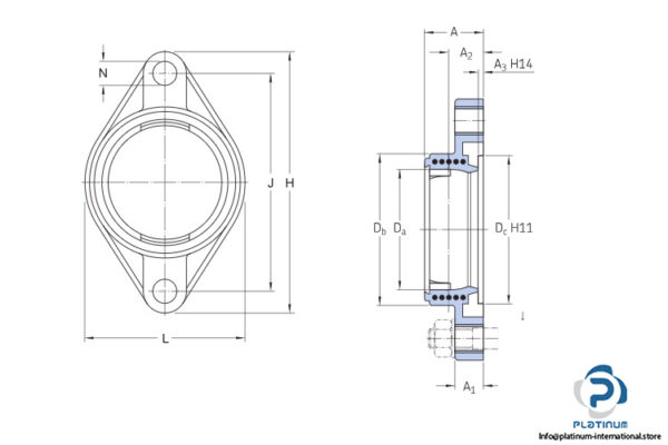 skf-FYTBK-505-plastic-oval-flanged-housing-unit-(new)-3