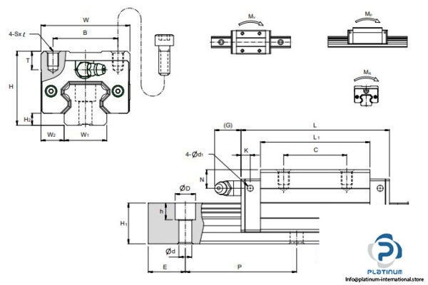 amt-msa20s-linear-guideway-block-used-3