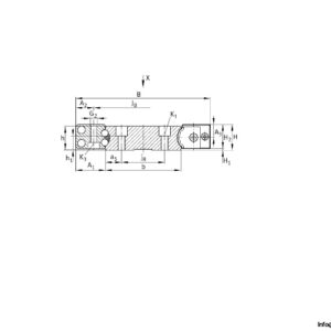 ina-FZC627-linear-recirculating-ball-bearing-(used)-2