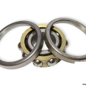 dkfddr-Q306-four-point-contact-ball-bearing-(used)-brass