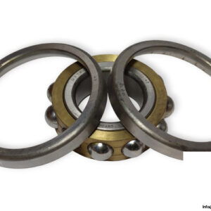 dkfddr-Q312-four-point-contact-ball-bearing-(used)-brass