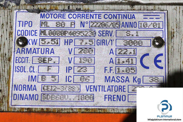 motore-corrente-continua-ML-80-P-dc-motor-used-2