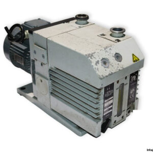leybold-D16B-rotary-vane-vacuum-pump-used