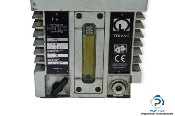 leybold-D16B-rotary-vane-vacuum-pump-used-3