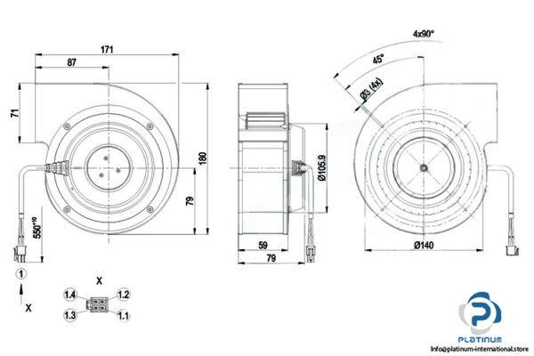 ebmpapst-G1G133-DE19-15-blower-fan-used-3