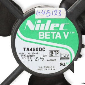 nidec-B31256-81-axial-fan-used-1