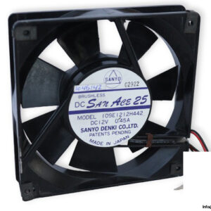 sanyo-I09EI2I2H442-axial-fan-used
