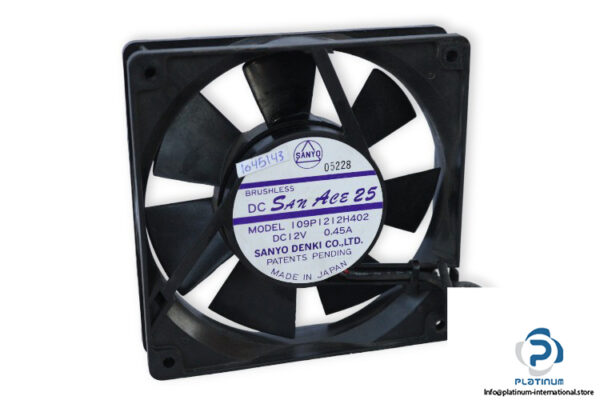 sanyo-I09PI2I2H402-axial-fan-used
