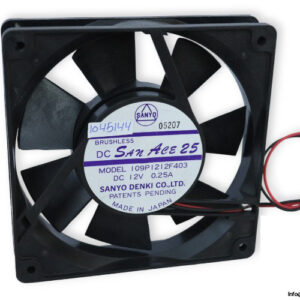sanyo-I09PI2I2F403-axial-fan-used