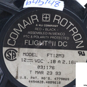 comair-rotron-FT12M3-axial-fan-used-1