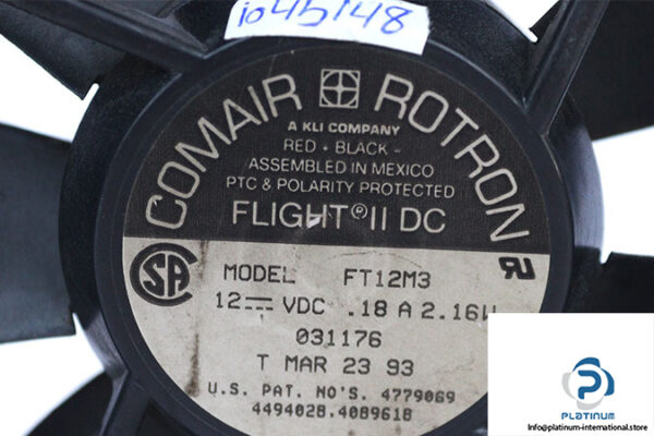 comair-rotron-FT12M3-axial-fan-used-1