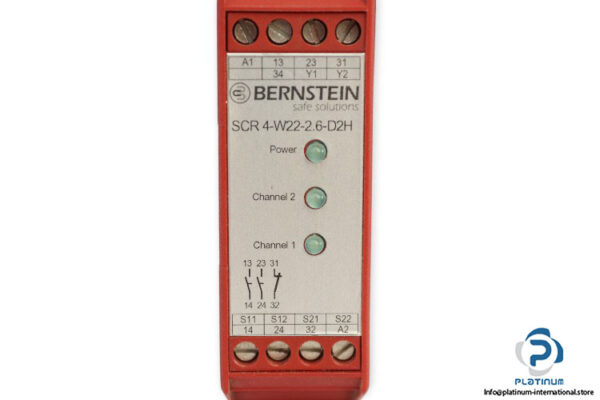 bernstein-SCR-4-W22-2.6-D2H-safety-relay-(new)-1