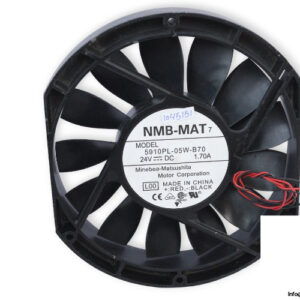 nmb-mat-5910PL-05W-B70-axial-fan-used