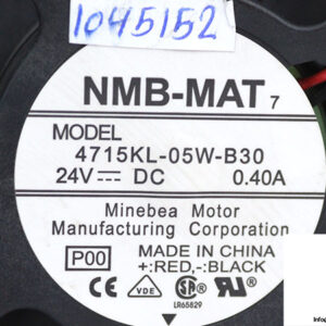 nmb-mat-4715KL-05W-B30-axial-fan-used-1