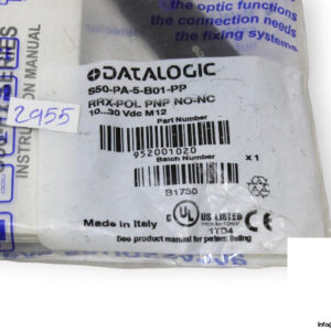 datalogic-S50-PA-5-B01-PP-photoelectric-polarized-retro-reflective-sensor-new-2