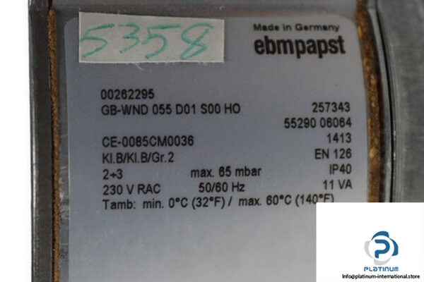 ebmpapst-GB-WND-055-D01-S00-HO-multifunctional-gas-control-valve-new-3