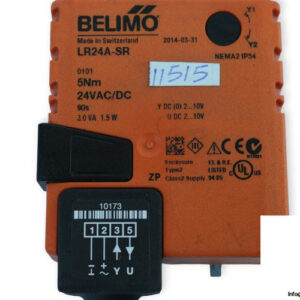 belimo-LR24A-SR-modulating-rotary-actuator-(used)-1