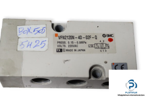 smc-VFN2120N-4D-02F-Q-double-solenoid-valve-used-2