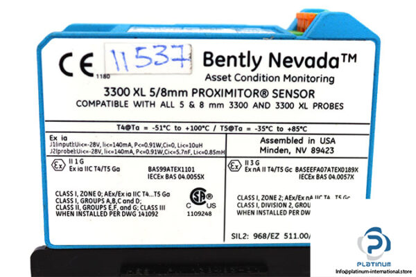 bently-nevada-3300-XL-5-8MM-proximity-sensor-(used)-2