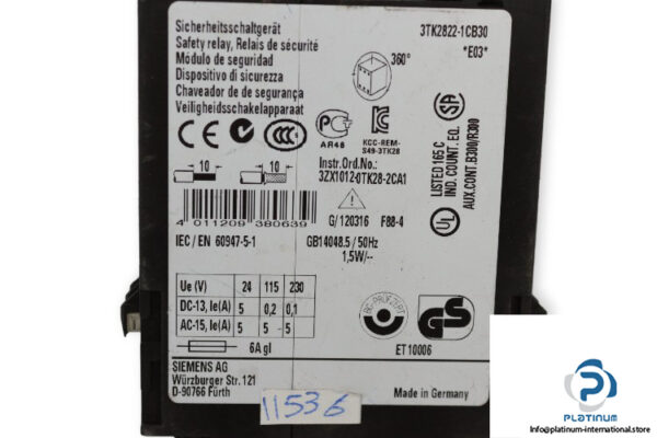 siemens-3TK2822-1CB30-safety-relays-(used)-2