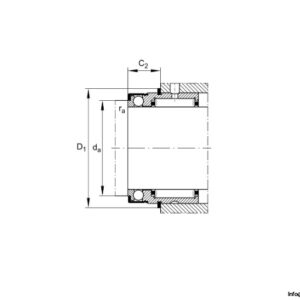 ina-NX-25-needle-roller_axial-ball-bearing-(new)-3