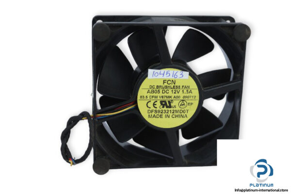 fcn-DFS923212MD0T-axial-fan-used