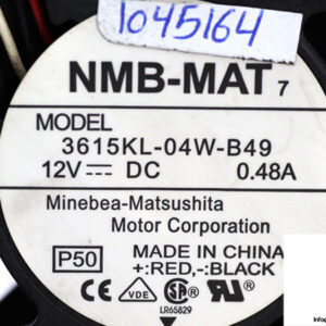 nmb-mat-3615KL-04W-B49-axial-fan-used-1