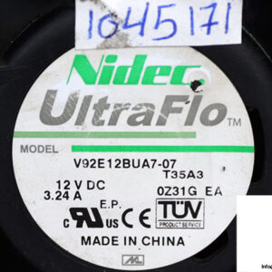 nidec-V92E12BUA7-07-axial-fan-used-1