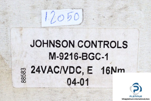 johnson-controls-M-9216-BGC-1-electric-spring-return-actuator-(new)-3