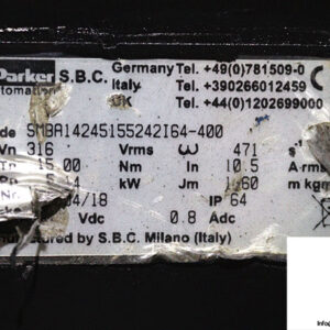 parker-SMBA14245155242164-400-ac-servo-motor-used-3