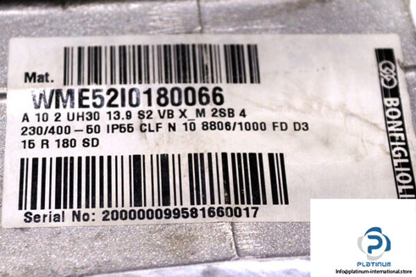 bonfiglioli-M2SB4-FD-gear-motor-used-3