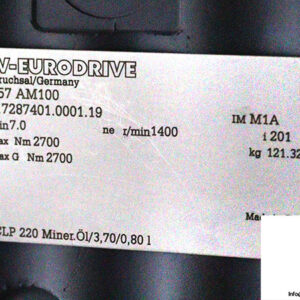 sew-K87-R57-AM100-helical-bevel-gear-unit-with-adapter-new-3