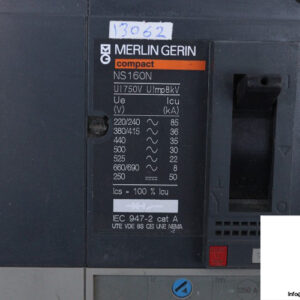 merlin-gerin-NS-160N-circuit-breaker-(Used)-1