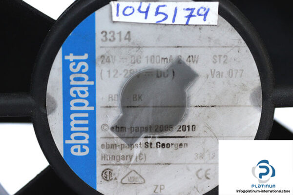 ebmpapst-3314-axial-fan-Used-1