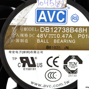 avc-DB12738B48H-axial-fan-Used-1